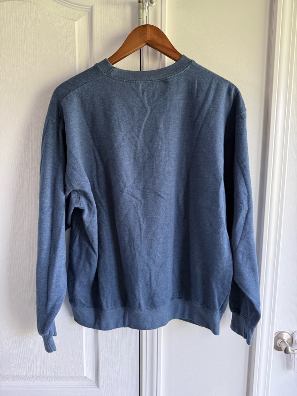 New York embroidered Graphic Crewneck Sweatshirt - Blue size Large - Picture 7 of 7